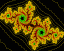 Goa Fraktal Mandala Vorschau