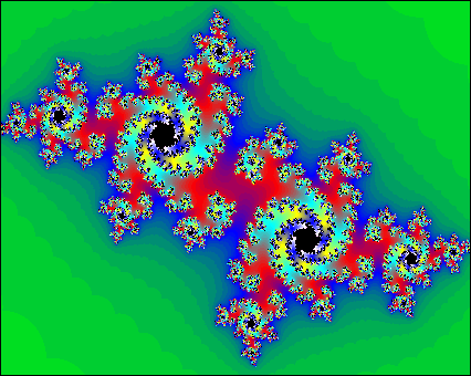 Fraktal Mandala Juliamenge