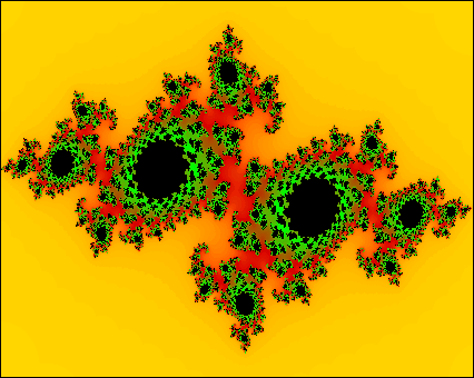 Fraktal Mandala Juliamenge