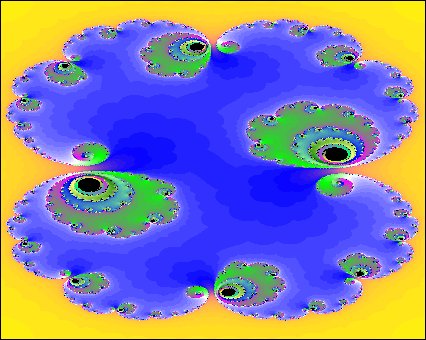 Fraktal Mandala Juliamenge