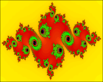 Fraktal Mandala Juliamenge